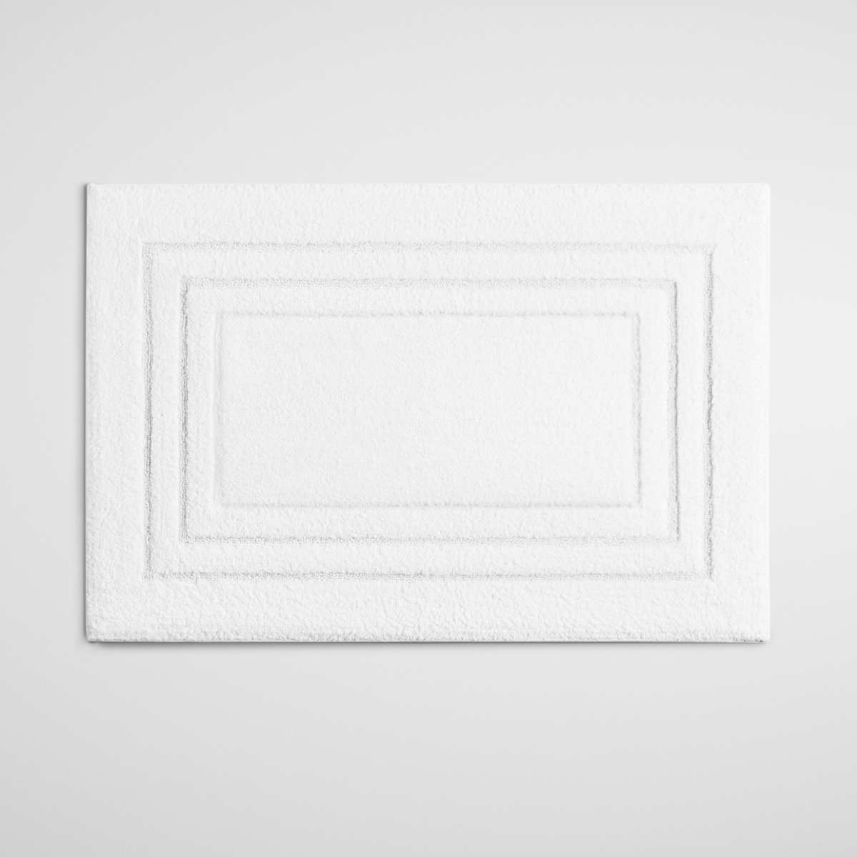 Plush Bath Mat - White